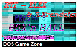 Box'n'Ball DOS Game