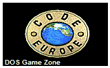 Code- Europe DOS Game