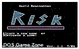 Risk DOS Game