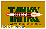 Tanks Destroyer DOS Game