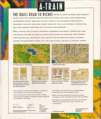 A Train Box Artwork Back