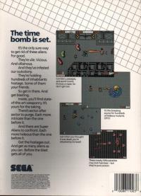 Alien Syndrome Box Artwork Back