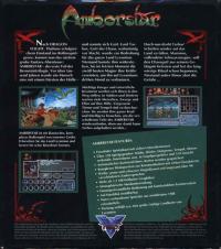 Amberstar Box Artwork Back