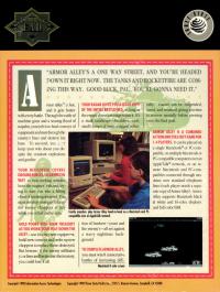 Armor Alley Box Artwork Back