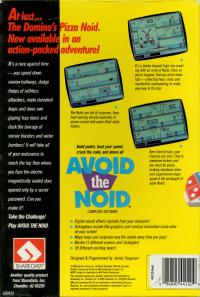 Avoid the Noid Box Artwork Back