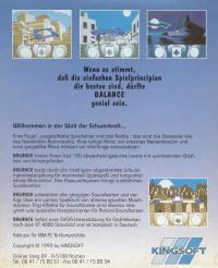 Balance Box Artwork Back