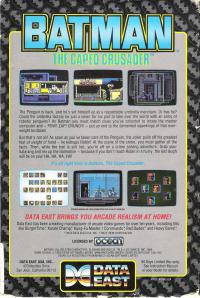 Batman- The Caped Crusader Box Artwork Back