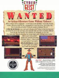 Billy The Kid Returns Box Artwork Back