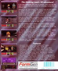 Blake Stone Planet Strike Box Artwork Back