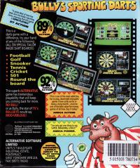 Bully's Sporting Darts Box Artwork Back