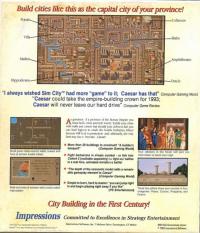 Caesar Box Artwork Back