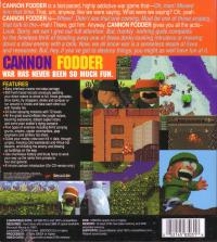 Cannon Fodder Box Artwork Back