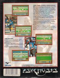 Carl Lewis Challenge Box Artwork Back