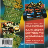 Carnage Box Artwork Back