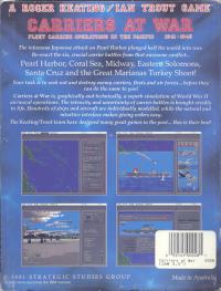 Carriers at War Box Artwork Back