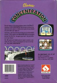 Classic Concentration Box Artwork Back