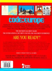 Code- Europe Box Artwork Back