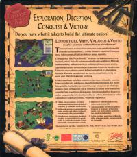 Conquest of the New World Box Artwork Back