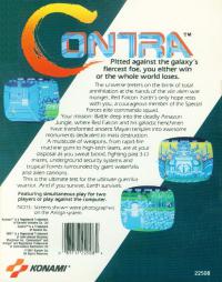 Contra Box Artwork Back