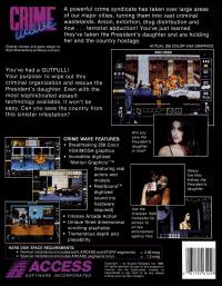 Crime Wave Box Artwork Back