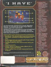 Cybercon III Box Artwork Back