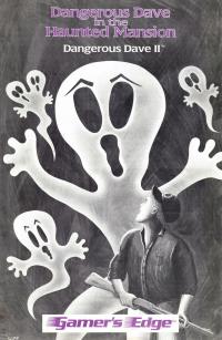 Dangerous Dave in the Haunted Mansion Box Artwork Front