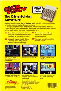 Dick Tracy- The Crime-Solving Adventure Box Artwork Back