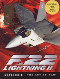 F-22 Lightning II Box Artwork Front