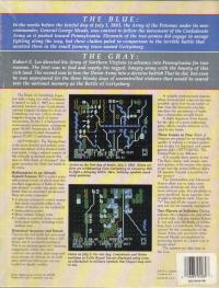 Gettysburg- The Turning Point Box Artwork Back