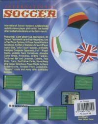 International Soccer Box Artwork Back