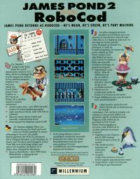James Pond 2 Codename Robocod Box Artwork Back