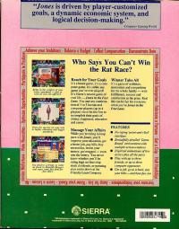 Jones in the Fast Lane Box Artwork Back