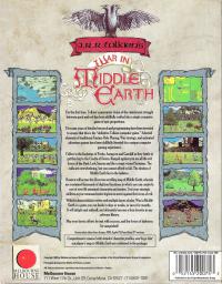 Jrr Tolkiens War In Middle Earth Box Artwork Back