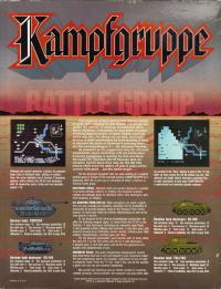 Kampfgruppe Box Artwork Back