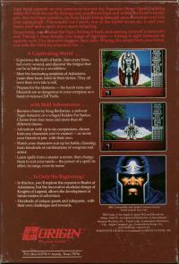 Knights of Legend Box Artwork Back