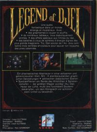 Legend of Djel Box Artwork Back
