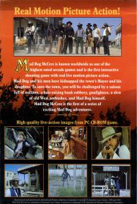 Mad Dog McCree Box Artwork Back