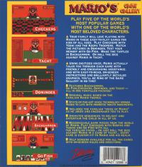Mario's Game Gallery Box Artwork Back