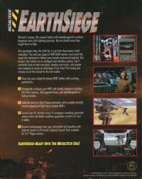Metaltech Earthsiege Box Artwork Back