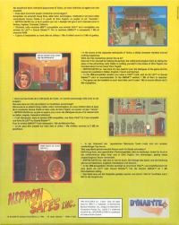 Nippon Safes Inc Box Artwork Back