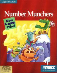 Number Munchers Box Artwork Front