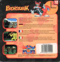 Prehistorik Box Artwork Back