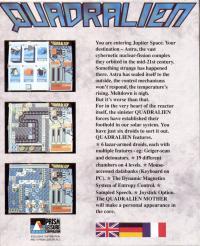 Quadralien Box Artwork Back