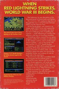 Red Lightning Box Artwork Back