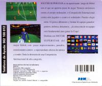 Soccer Superstars Box Artwork Back