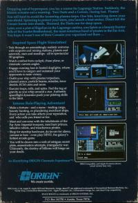 Space Rogue Box Artwork Back