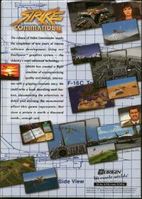 Strike Commander Box Artwork Back