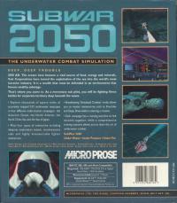 Subwar 2050 Box Artwork Back