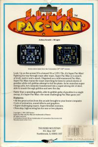 Super Pac-Man Box Artwork Back