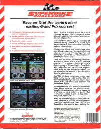 Superbike Challenge Box Artwork Back